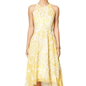 Badgley Mischka Paradiso High Low Floral Dress